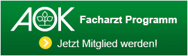 Button AOK Facharzt Programm